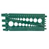 Plastic Thread Gauge Durable Checking Sizes for Nut Bolt Bolt and Nut Identifier Gauge  Toolbox