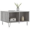  Coffee Table, Grey Sonoma Oak 60x50x36.5 Cm, Wood-based