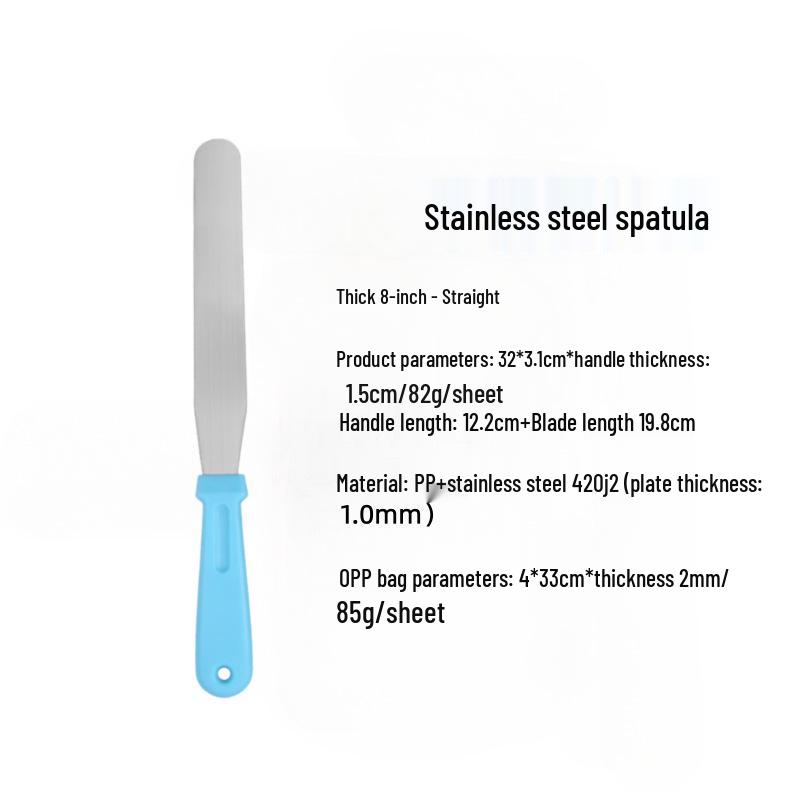 Wheat Straw Spatula & Cake Scraper Set