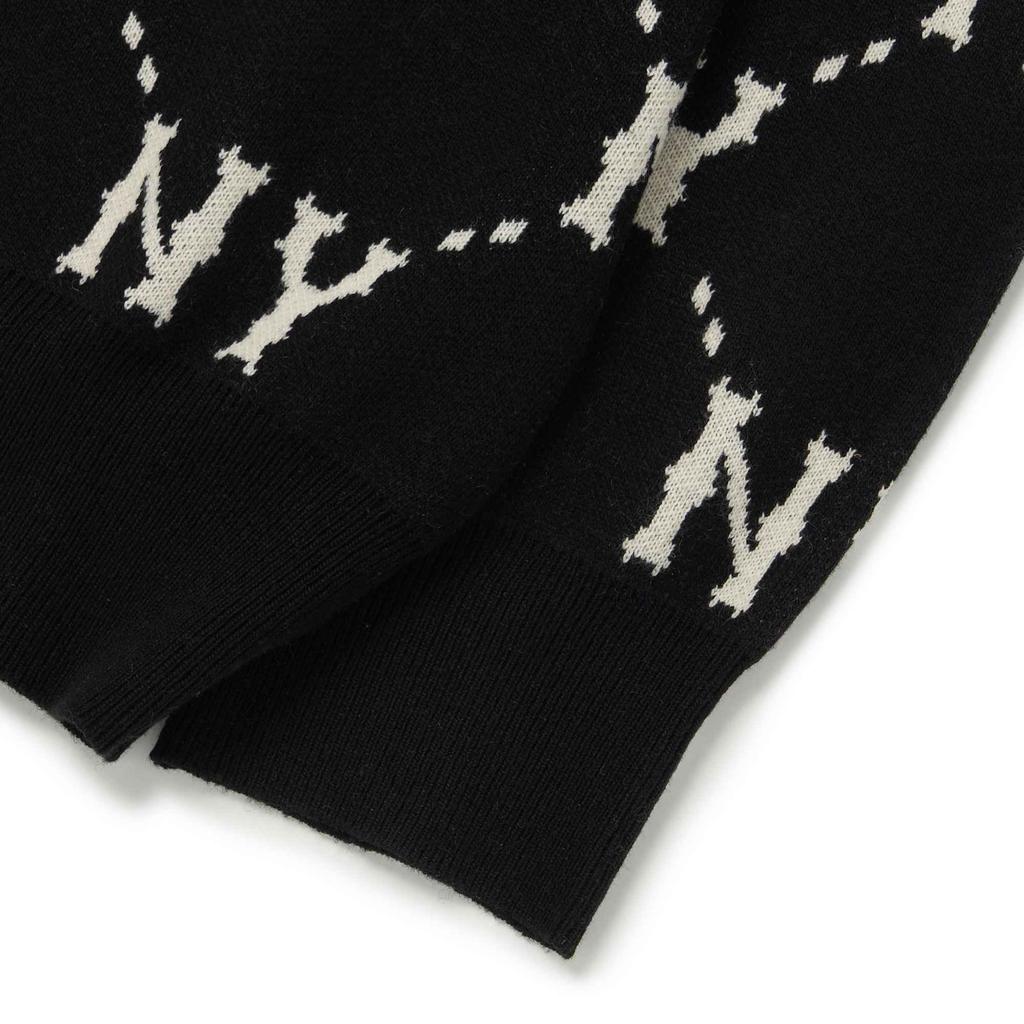 New MLB FW22 Sweatshirt Unisex Black 3AKPM0226-50BKS