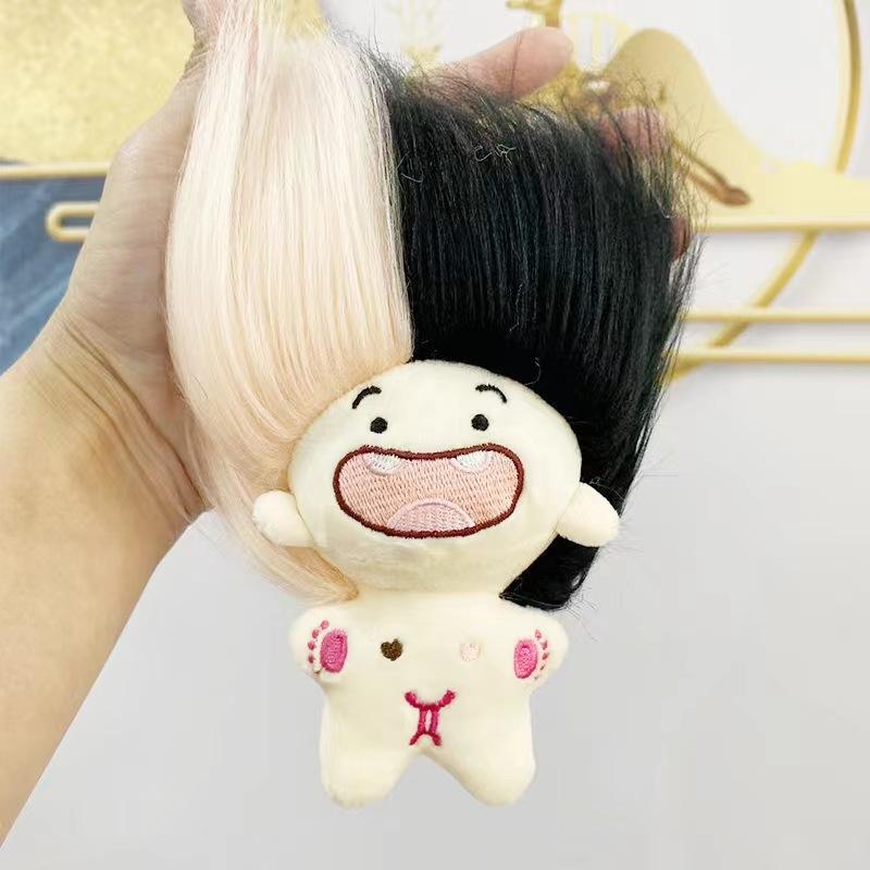 

Missing Teeth Constellation Plush Doll Toy Keychain Gift Bag Accessories Pendant Gemini Doll