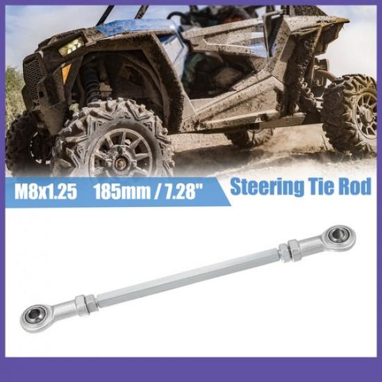 Two Stainless Steel 246x24cm  969"x094"(L*W) Steering Tie Rod Universal