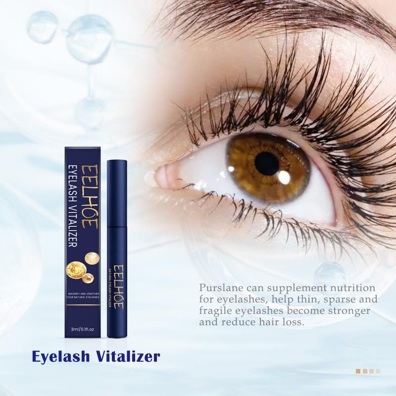 Eelhoe Lash Serum For Luxurious Volume And Nourishing Length With Natural Black Finish