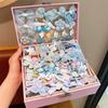 Kids Hair Accessories Gift Set Girls Birthday Party Princess Style Cartoon Character Hairpins Headbands Elastic Bands
