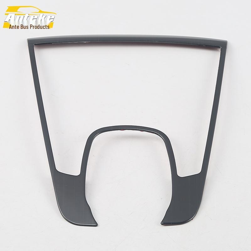 XC60 Front Panel Speaker Ring and Center Console Cover - Stainless Steel Decorative Sticker for 18 Models