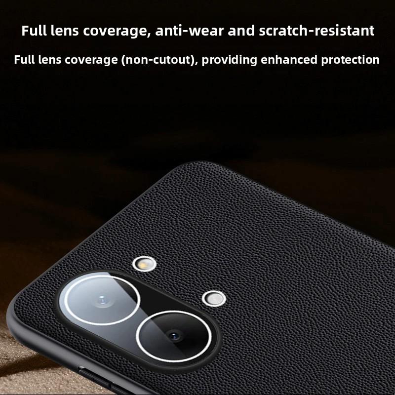 Handyhülle für Xiaomi POCO X8 Pro Max Redmi Turbo 5 Max Silikon-Leder-Abdeckung Kameraschutzhülle Stoßfester Stoßfänger