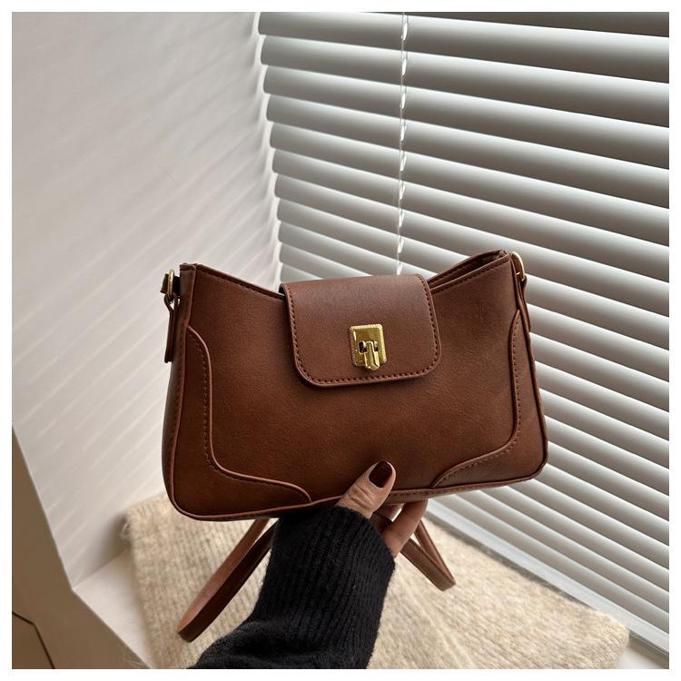 Maillard Retro Handbag Bag Women's New Trendy Tote Bag Large Capacity Shoulder Armpit Bag