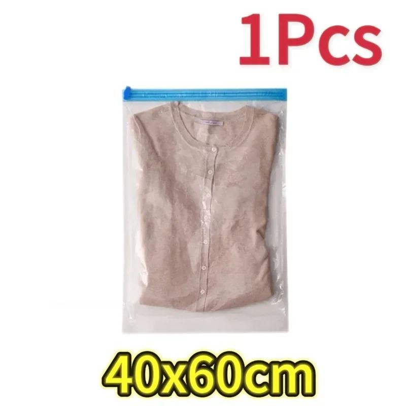 1/3/5pcs Clothes Compression Storage Bags Hand Rolling Clothing Vacuum Bag Packing Sacks Travel Space Saver Bag for Luggage Seal