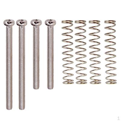 Screws with Springs for Electric Bass Accessory