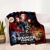 Stranger Things Annual 2026: Official Collectible EditionBlanket Flannel Throw Blanket for Sofa, Bed, Travel, Camping, Office, Couch, Chair