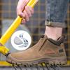 Isolierung Herren Arbeitsschuhe Durchstichsichere Sicherheitsschuhe Stahlkappe Schweißer Schutzschuhe Unzerstörbare Schuhe