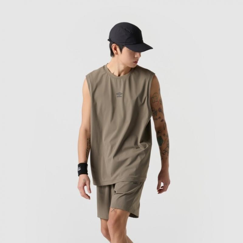 Umbro Allround Cooling TricoT Sleeveless T shirT Dbr Ur121ssl21