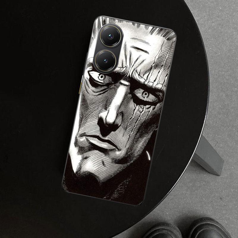 One P-Punch-Man Saitama King Phone Case Cover for Xiaomi Poco X6 X5 X7 Pro F7 Ultra Redmi 15C 15 13C 13 12C 12 10C 10 10A 9C 9A
