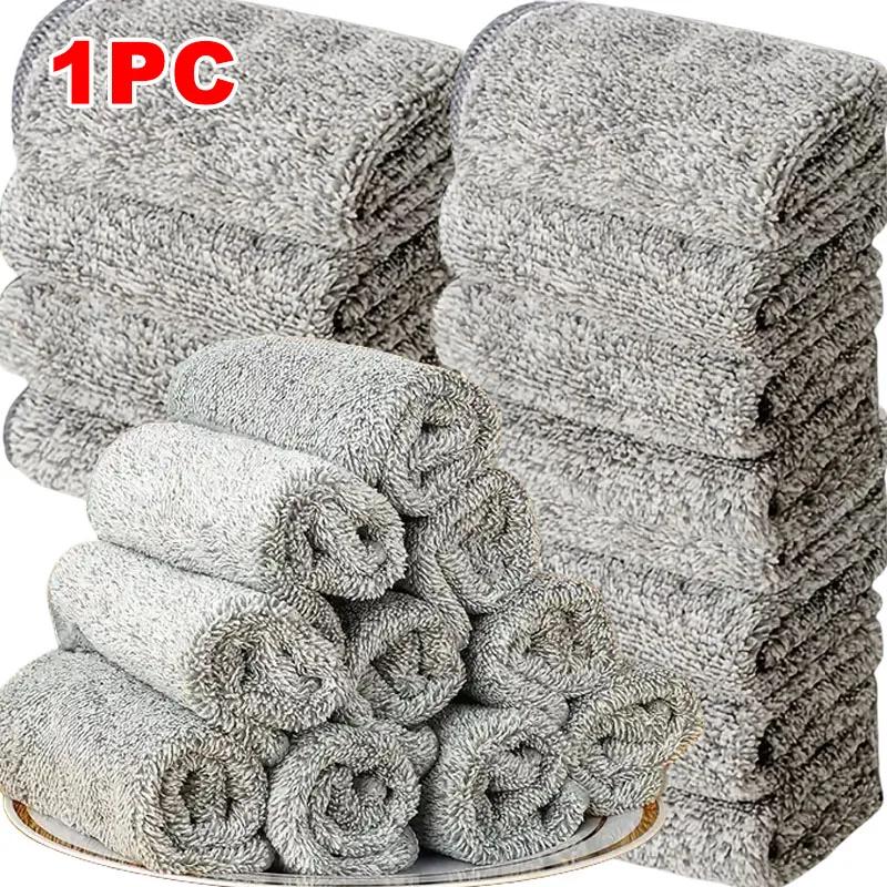 

ISGTDRM Microfiber Cleaning Cloths for Bicycle Car Kitchen Towel Absorbent Soft And Stain-removing Cloth Reusable Cleaning Towel