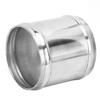 70mm OD Hose Joiner Aluminium Alloy Tube Connector Long Pipe Connector for Most Cars