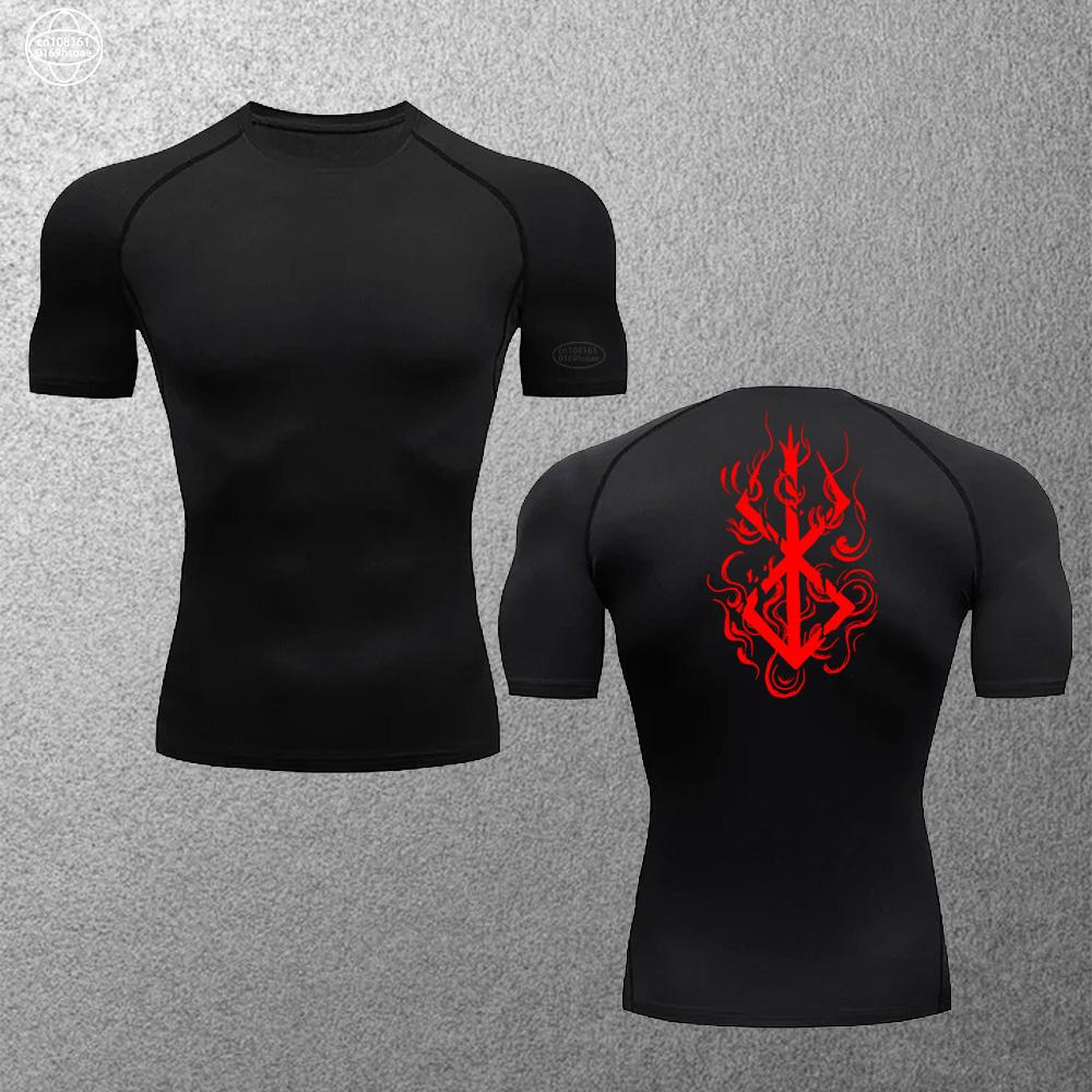 

Летняя футболка с короткими рукавами, мужская дышащая компрессионная быстросохнущая одежда с короткими рукавами для фитнеса и баскетбола, тренировочная одежда S-3XL S