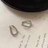 2024 Women's Minimalist Irregular Hoop Earrings - High-End Niche Design Jewelry