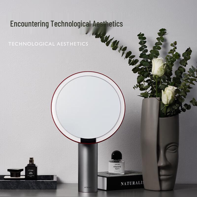 AMIRO O Series Vintage Limited Edition LED HD Daylight Makeup Mirror Set CN Plug (adapter Included)