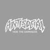 1PC ANTISOCIAL Motorcycle Stickers DIY Motorbike Fuel Tank Fairing Decoration Scooter Body Waterproof Vinyl Decals Universal