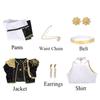 Rumi Cosplay Costume Anime Teenager Adult Girls K-POP Cosplay Outfit Halloween Women Kpop Golden Black