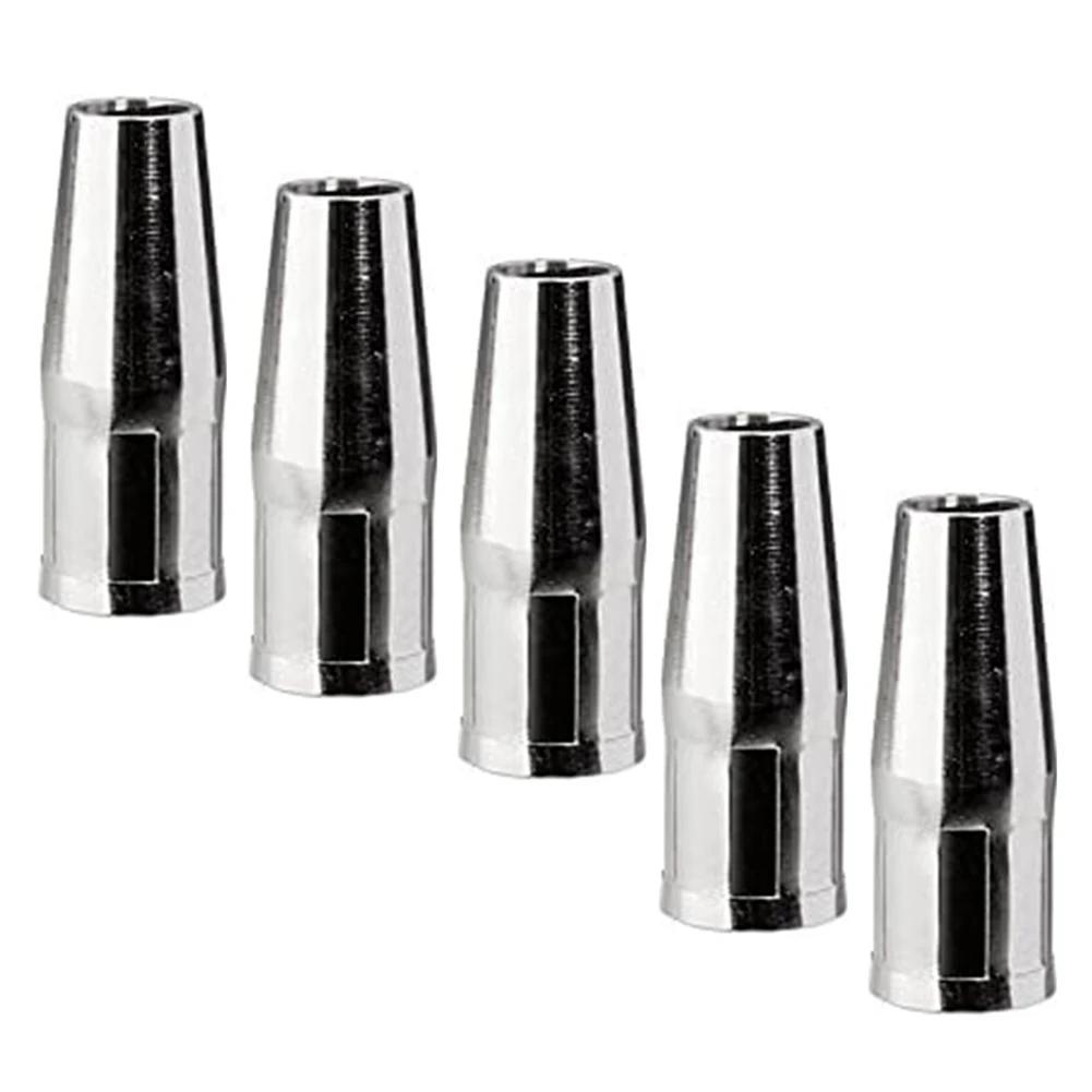 5-piece Mig Welding Gas Nozzle For The Lincolns Magnums PRO 100L And PRO 175L Welding Gas Model KP3075-1-50F