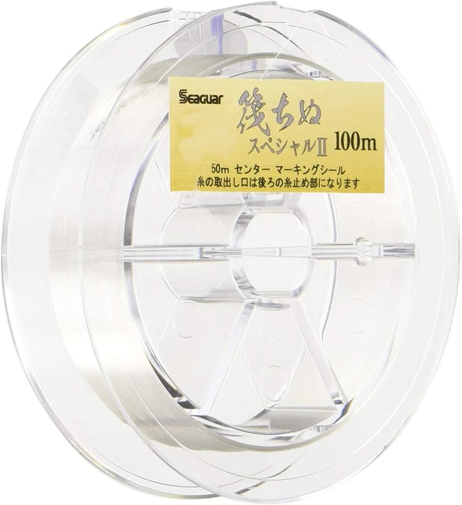Seaguar Ikadachi Chinu Special II Fluorocarbon Schnur, 100m, Größe 3, 4,6kg, Klar