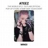 ATEEZ THE WORLD EP.2 : OUTLAW OFFICIAL POP-UP STORE STAMP MAP TOUR EVENT Official Photocard