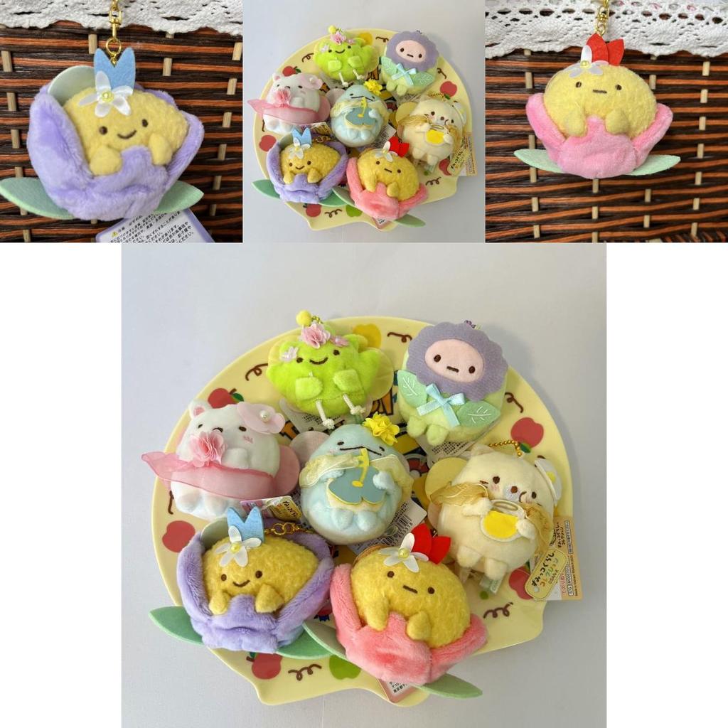 Sumikkogurashi Fairy Flower Garden Plush Toy With Pp Cotton For Kids Playroom Decor