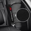 Accessoires d'intérieur de voiture Housse de ceinture de sécurité en suède et duvet Protection épaule et cou pour Citroen C4 C3 C5 C1 C2 Berlingo C-Elysee