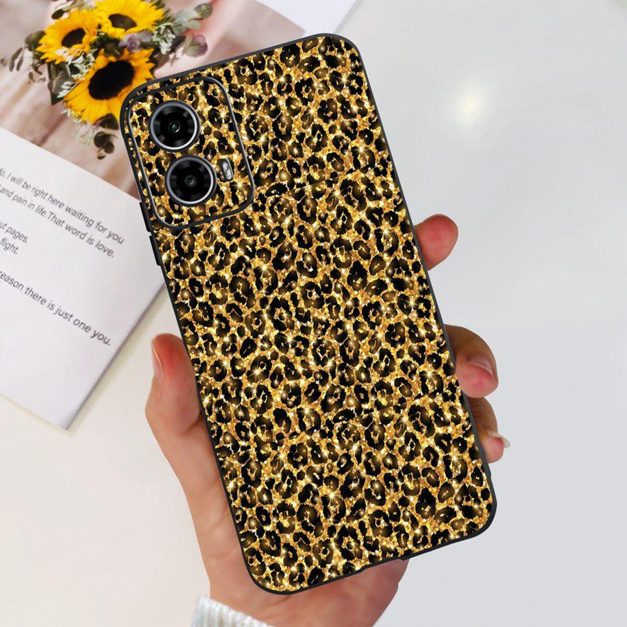 For Motorola Moto G24 Power Case 2024 New Fashion Flower Silicone Soft Back Cover For Moto G24 G34 Phone Case MotoG24 G 24 Coque