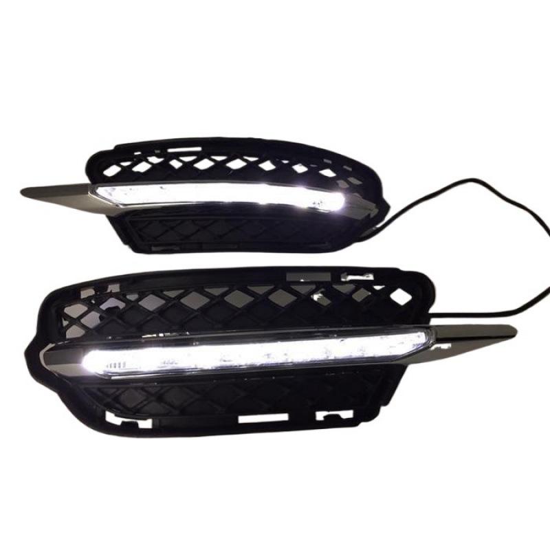 Compatible with 2009-2012 Mercedes-Benz W221 Models (S300, S500, S350, S600) Daytime Running Lights.
