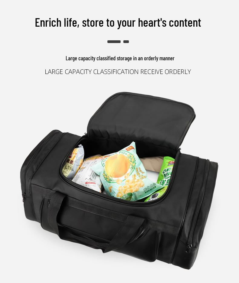 Men's Large Capacity Duffel Backpack – Travel, Work, Outdoor Use