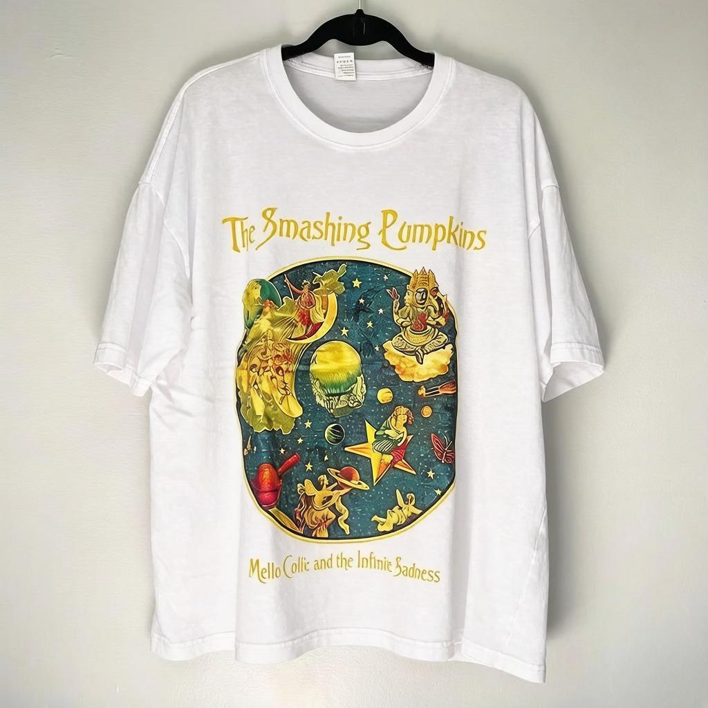 

Reissue of The 1996 Smash Pumped Band Touring Shirt High Quality Stylish and Simple Design Suitable for Summer 2XL