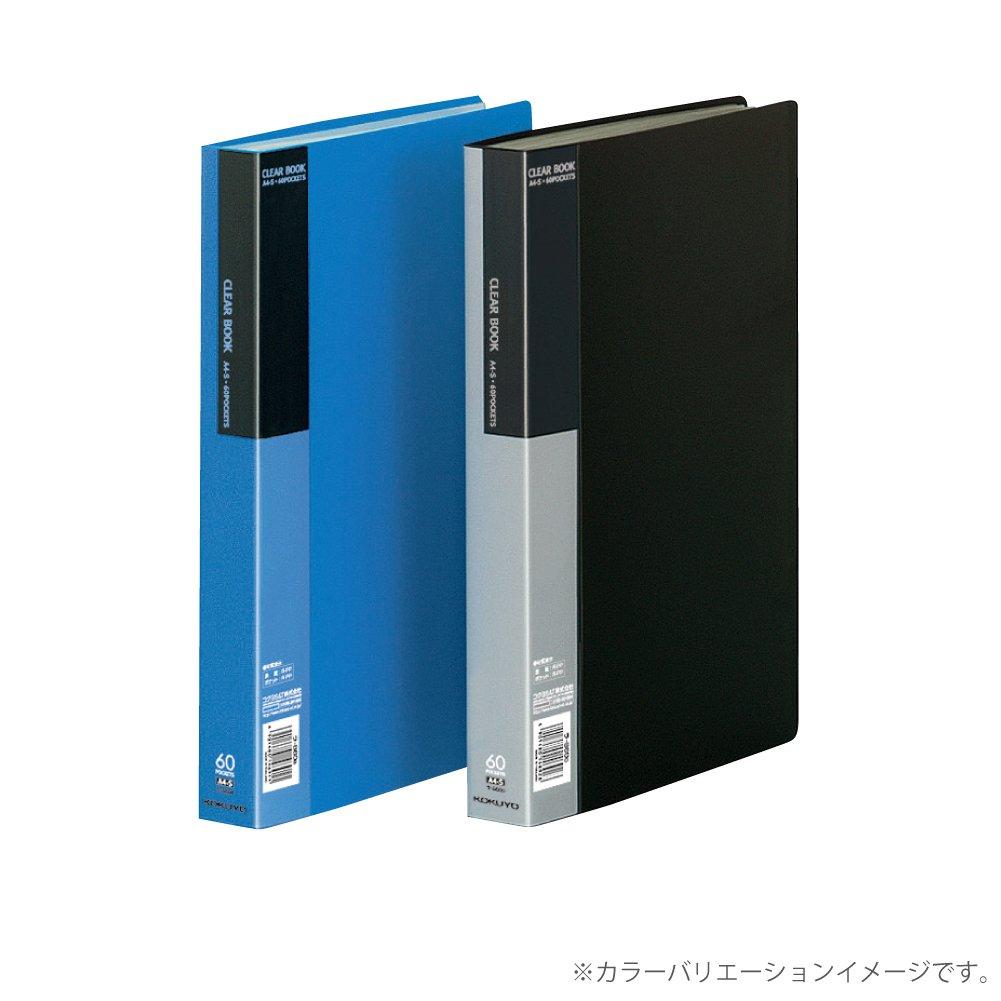 KOKUYO Clear File Basic A4 60 Sheets Blue RA-B60B