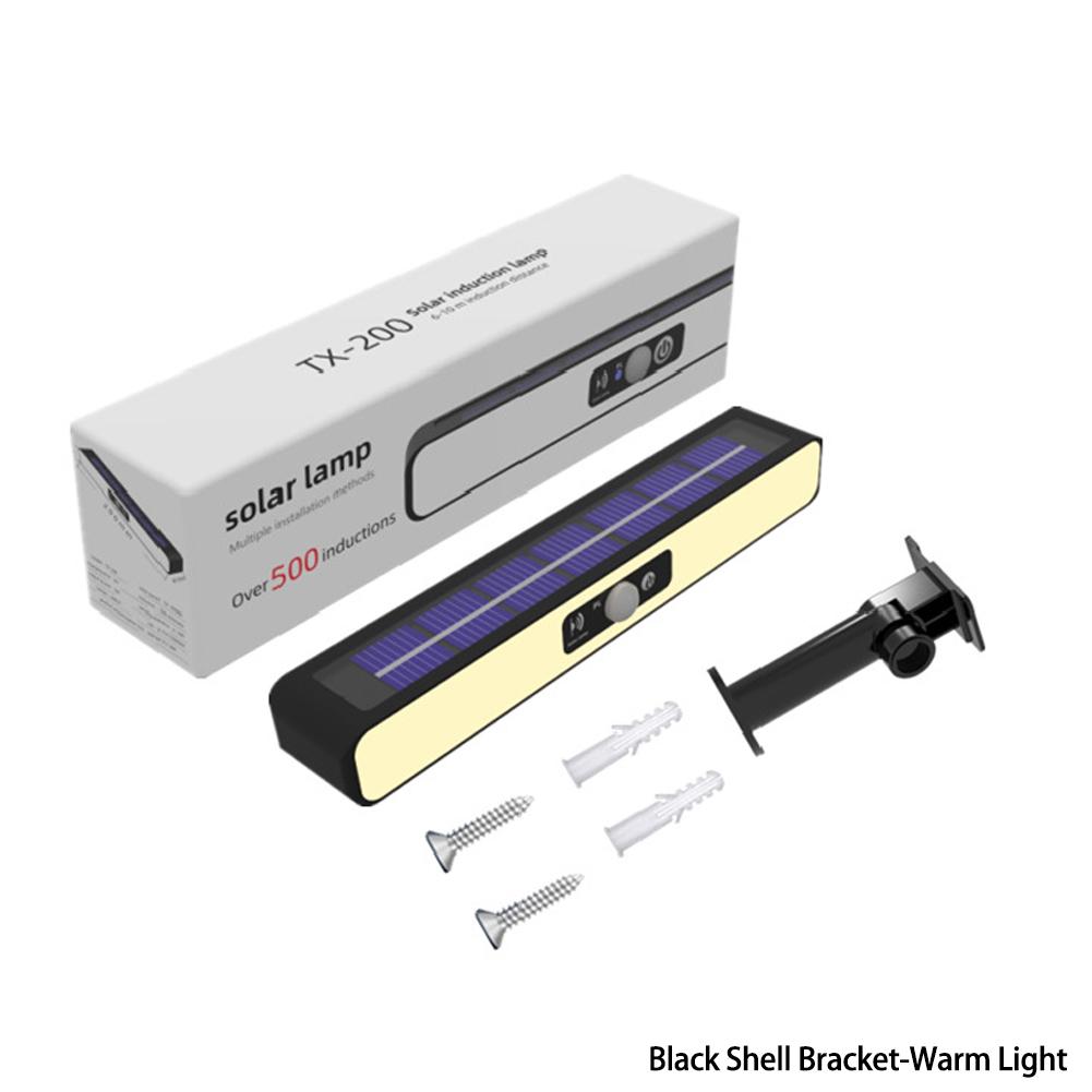 36 LED Outdoor Solarleuchten Bewegungssensor 3 Modi Wasserdichte Lichter für Außen Weg Garten Garagenlampe