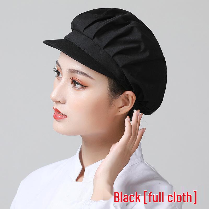 Dustproof Breathable Chef/Waiter Hat - Unisex Sanitary Kitchen Catering Hat