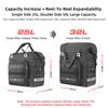Rhinowalk Waterproof Motorcycle Saddle Bag Quick Release Luggage Bag Large Capacity Side Storage Organizer 25L with