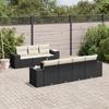 VidaXL Garden Lounge Set with Cushions 8 Pcs, Sofas and Patio Table, Outdoor Furniture Set Patio, Modern, 3257680