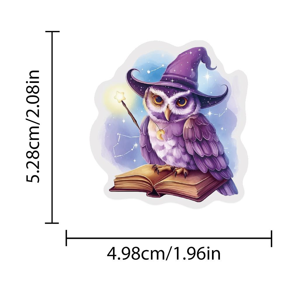50Pcs Magic Planet Stickers Handheld Materials Phone Cases Laptops Suitcases Transparent Waterproof Decals