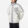 New Balance Velvet Jackets Men's White Stand Collar Thickened And Fleece Lined AMJ33323-CIC