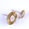 Copper Steel Wire Brush Polishing Car Wheels Full Kit Rotary Tools Cup Shank