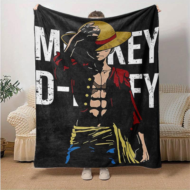 1pc Pirate Island Adventure Soft Throw Blanket Flannel All Season Light Weight Living Room/Bedroom Warm Blanket. M7270136