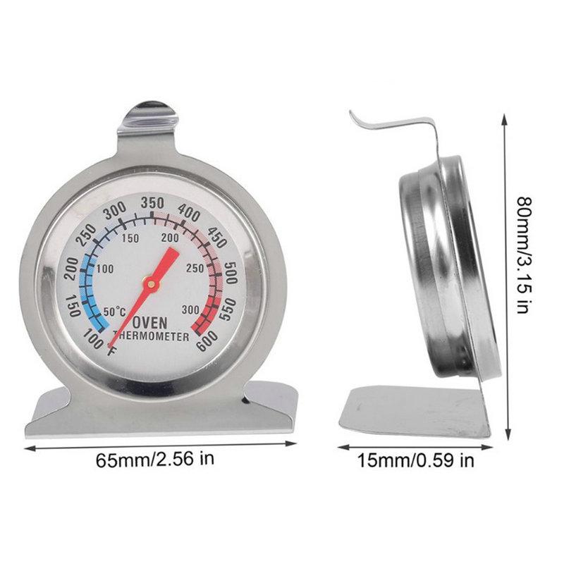Stainless Steel Kitchen Oven Thermometer Food Bread Household Good Oven Cookware Thermometer Thermometer BBQ Thermometer