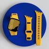 Irregular diagonal cut Sport Band For Apple Watch Ultra3 11 10 9 8 7 6 SE Soft Silicone Lightweight Bracelet Strap For iWatch 46MM 42MM 44MM 45MM 49MM