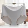 Nahtlose Unterwäsche für Damen Hoher Bund Unsichtbar Dehnbar Slips Atmungsaktiv Vollabdeckung Damenhöschen