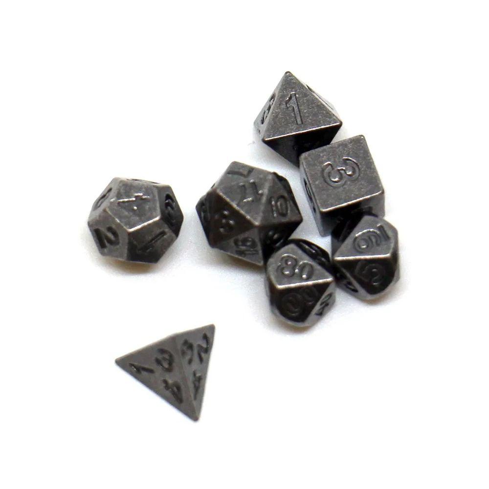 Polyhedron RPG Dice Kirsite Dice Set Gambling Table Games Dice  Party