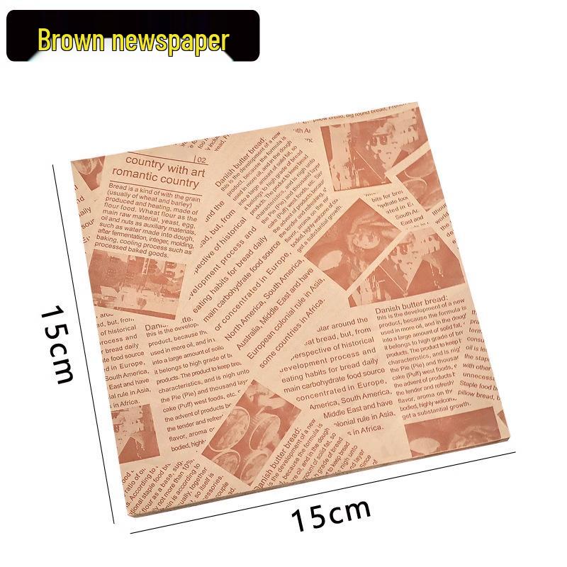 Oil-Proof Paper Mat for Grilling, Frying, and Baking