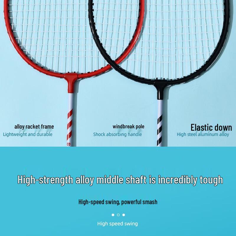 Xurin Adult Alloy Badminton Racket Set