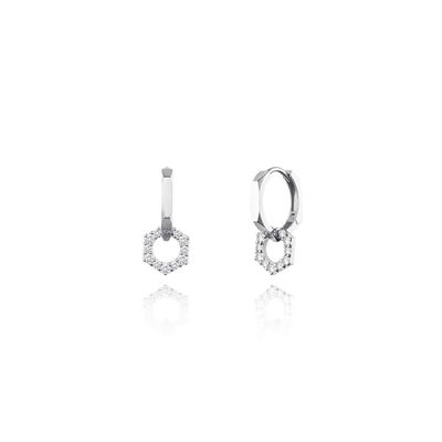 Connection Silver One-Touch Earrings Sa24A78F