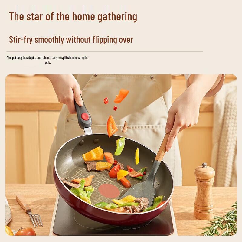 SUPOR Red Dot Non-stick Frying Pan 28CM